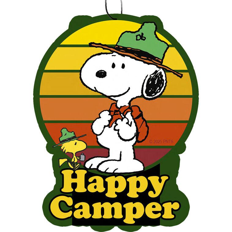 hallmark Spoontiques Peanuts Snoopy and Woodstock Happy Camper Air Fresheners 3-pack