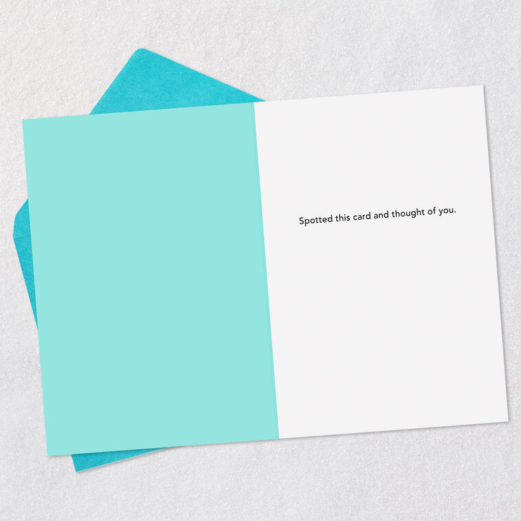 Hallmark Spotted This Card Funny Thinking Of You Card
