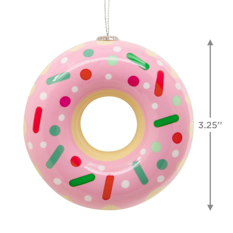 Hallmark Sprinkle Donut Shatterproof Hallmark Ornament