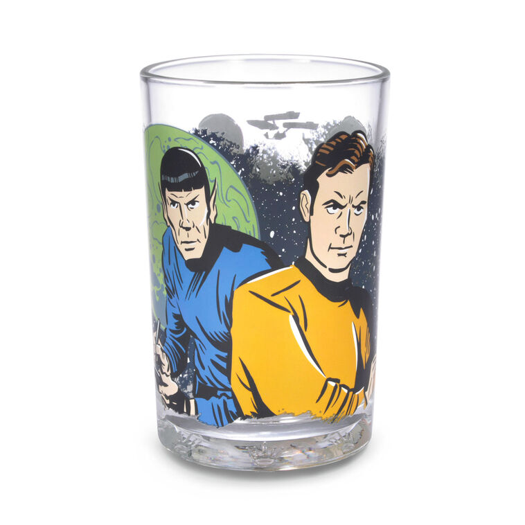 hallmark Star Trek™ Enterprise Icons Collectible Drinking Glass 13.5 oz