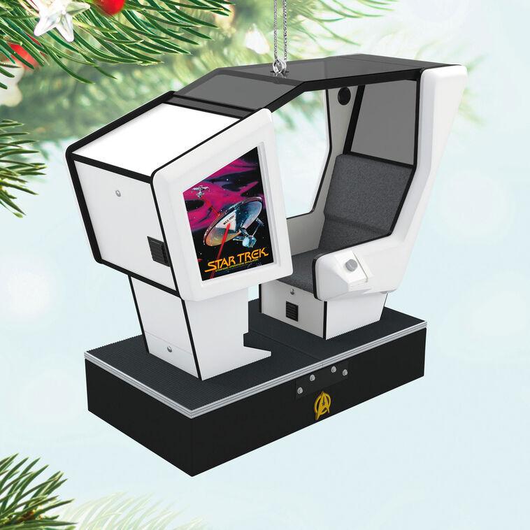 Hallmark Star Trek™: Strategic Operations Simulator Arcade Game Ornament With Light And Sound
