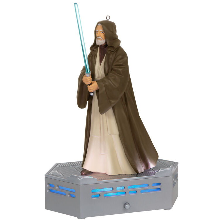 hallmark Star Wars: A New Hope™ Collection Obi-Wan Kenobi™ Ornament With Light and Sound