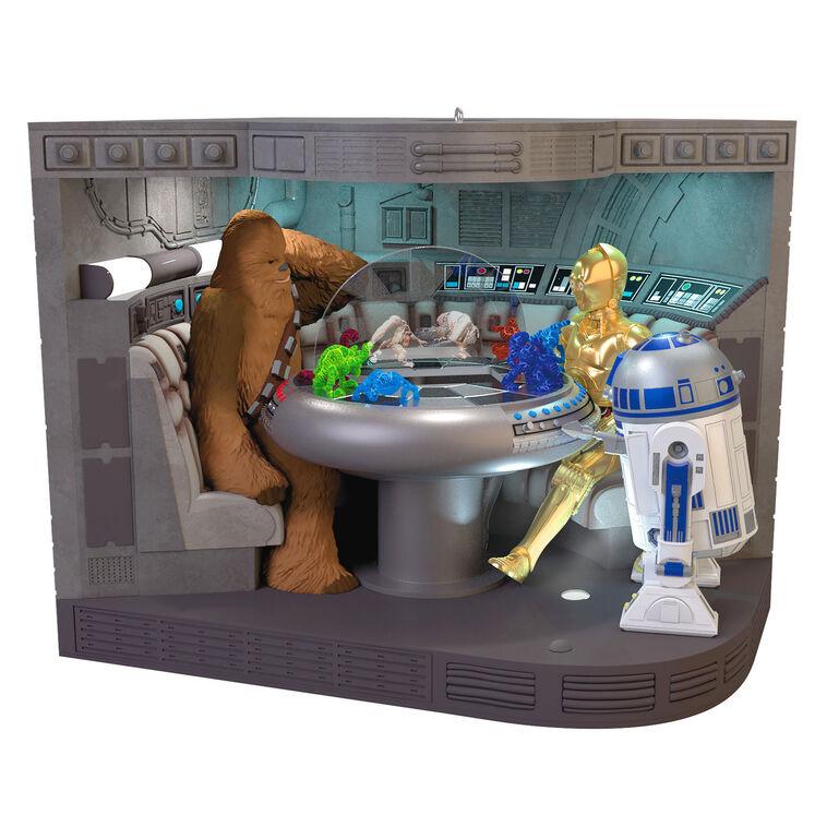 hallmark Star Wars: A New Hope™ "Let the Wookiee™ Win" Ornament With Video Light and Sound