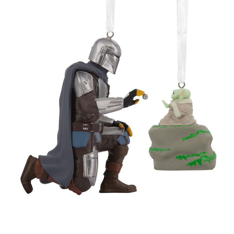 hallmark Star Wars: The Mandalorian™ and Grogu™ Hallmark Ornaments Set of 2