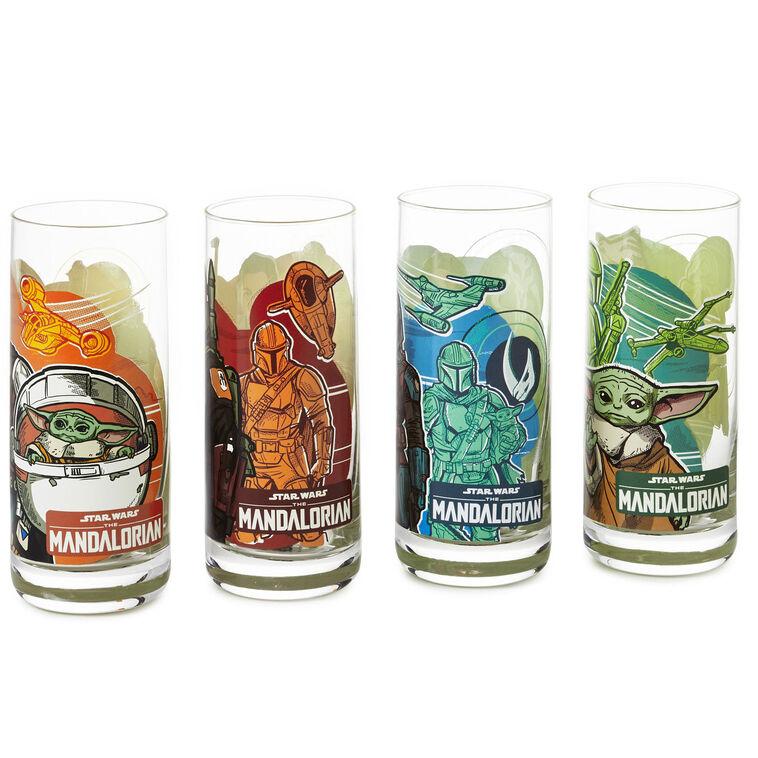 Hallmark Star Wars: The Mandalorian™ Drinking Glasses Set Of 4