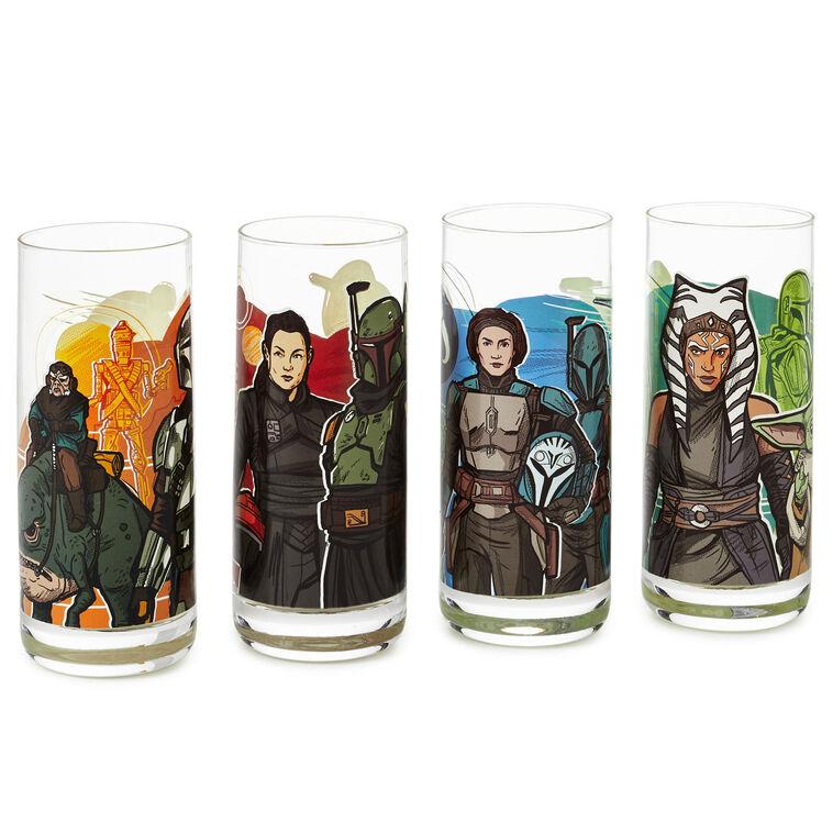 hallmark Star Wars: The Mandalorian™ Drinking Glasses Set of 4