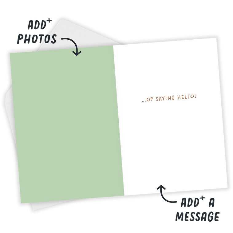 Hallmark Star Wars: The Mandalorian™ Grogu™ Hello Custom Card