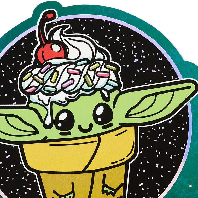 Hallmark Star Wars: The Mandalorian™ Grogu™ Kind Smart And Sweet Birthday Card For Kids