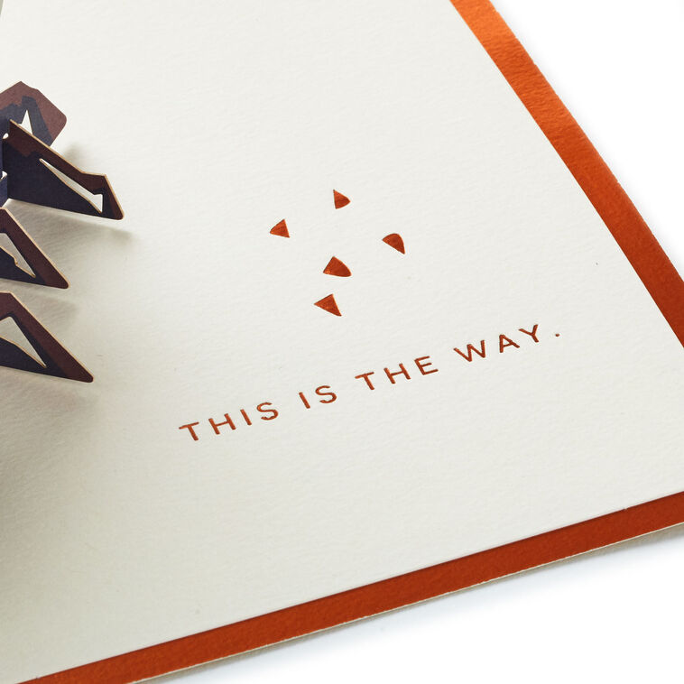 Hallmark Star Wars: The Mandalorian™ The Child™ Today Is All About You Card