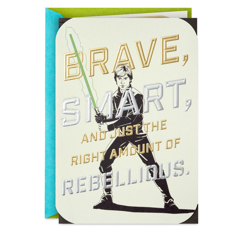 hallmark Star Wars™ A Force to Be Reckoned With Birthday Card for Son