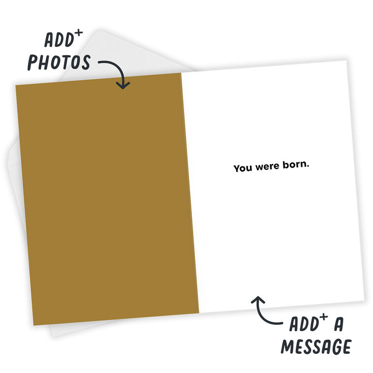 Hallmark Star Wars™ A Long Time Ago Funny Custom Birthday Card