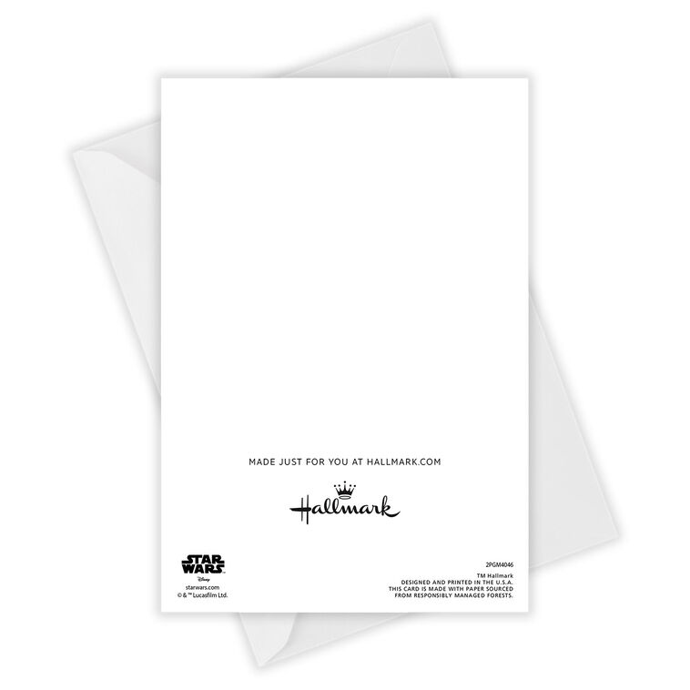 Hallmark Star Wars™ A Long Time Ago Funny Custom Birthday Card