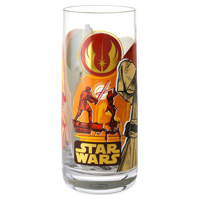 Hallmark Star Wars™ Battle On Mustafar Collectible Drinking Glass