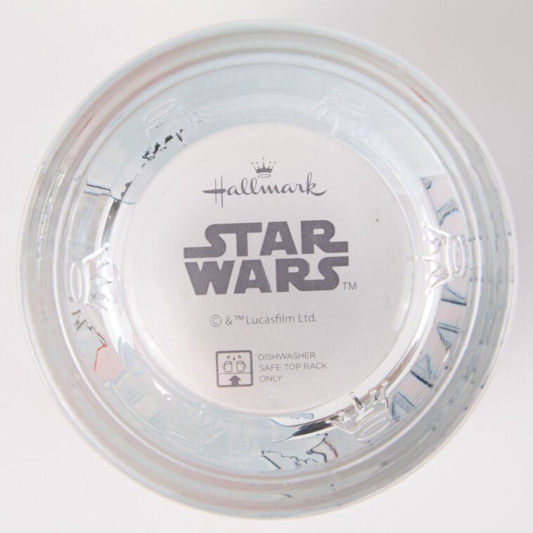 Hallmark Star Wars™ Dark Side Villains Collectible Drinking Glass 13.5 Oz