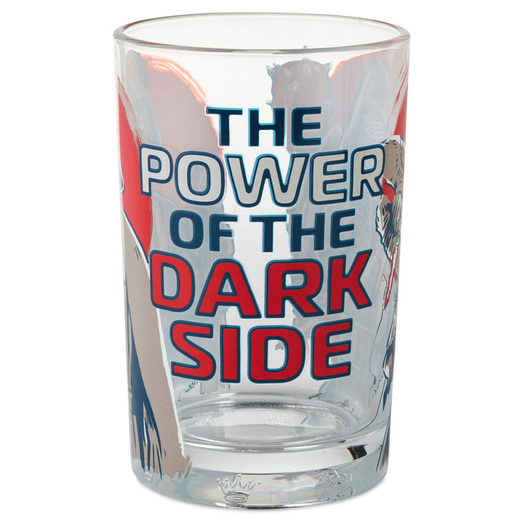 hallmark Star Wars™ Dark Side Villains Collectible Drinking Glass 13.5 oz