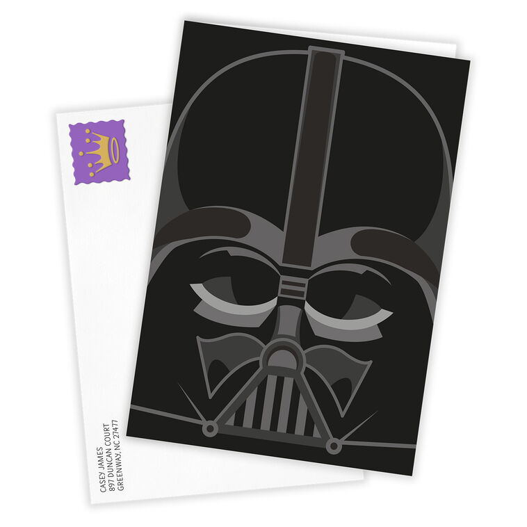 Hallmark Star Wars™ Darth Vader™ Helmet Custom Card