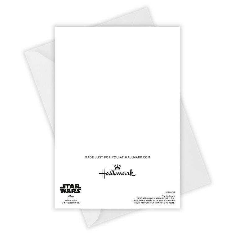 Hallmark Star Wars™ Darth Vader™ Helmet Custom Card