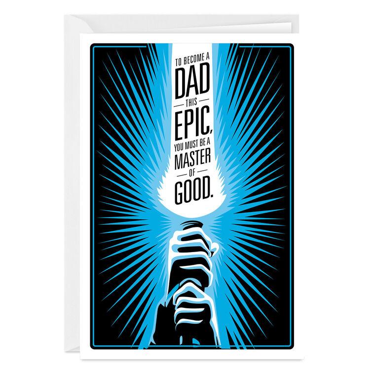hallmark Star Wars™ Epic and Legendary Dad Custom Card