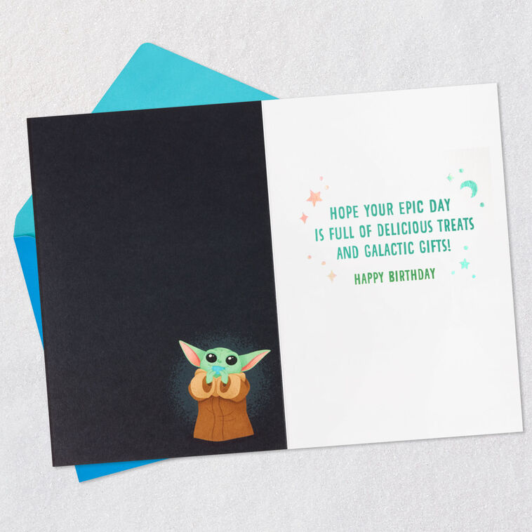 Hallmark Star Wars™ Grogu™ Epic Day 7th Birthday Card