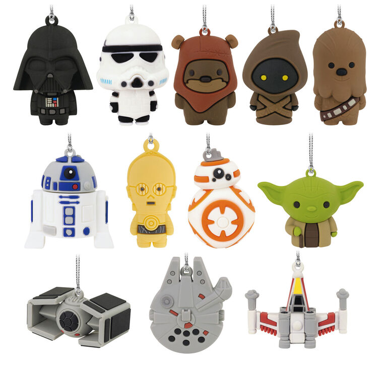 Hallmark Star Wars™ Hallmark Countdown Calendar Paper Tree Set With 12 Mini Ornaments