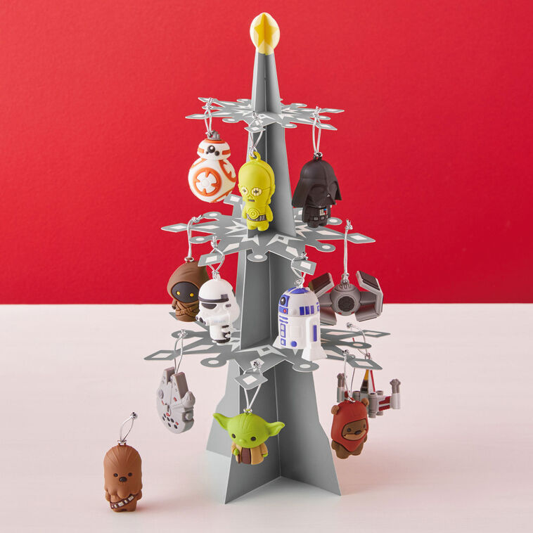 hallmark Star Wars™ Hallmark Countdown Calendar Paper Tree Set With 12 Mini Ornaments