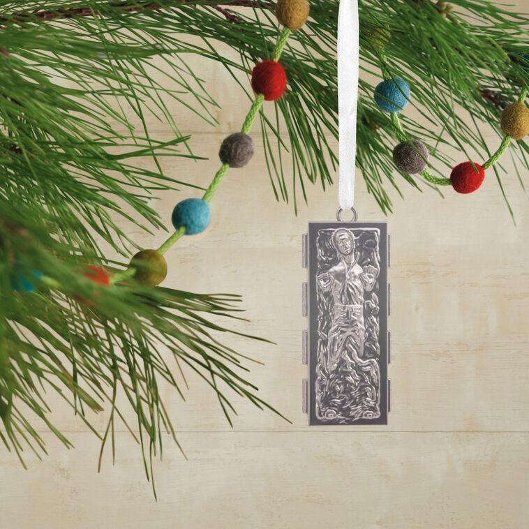 Hallmark Star Wars™ Han Solo™ In Carbonite Metal Hallmark Ornament
