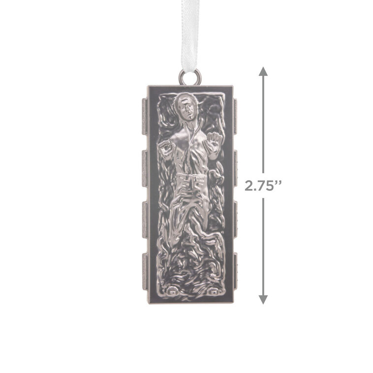 Hallmark Star Wars™ Han Solo™ In Carbonite Metal Hallmark Ornament