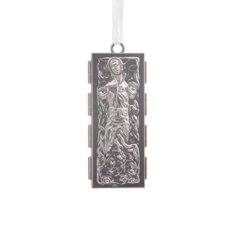 hallmark Star Wars™ Han Solo™ in Carbonite Metal Hallmark Ornament