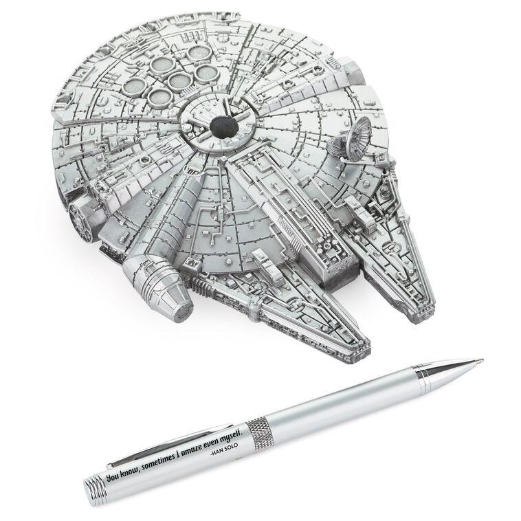Hallmark Star Wars™ Millennium Falcon™ Desk Accessory With Pen