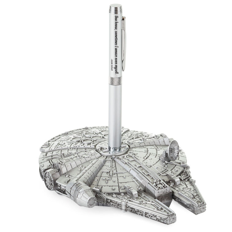 hallmark Star Wars™ Millennium Falcon™ Desk Accessory With Pen