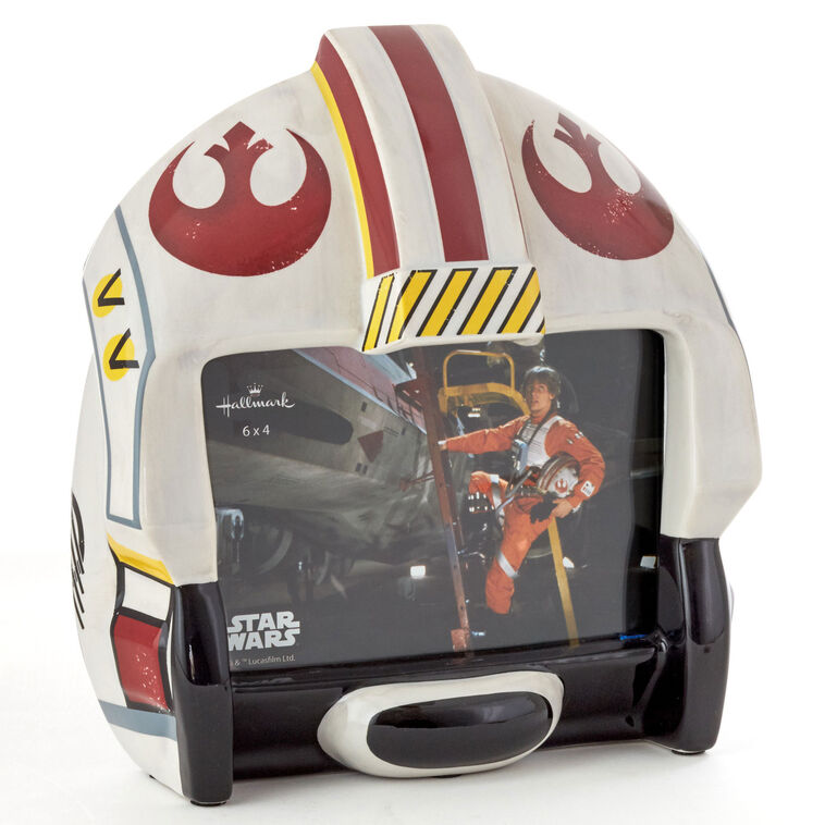 hallmark Star Wars™ Rebel Pilot Helmet Picture Frame 4x6