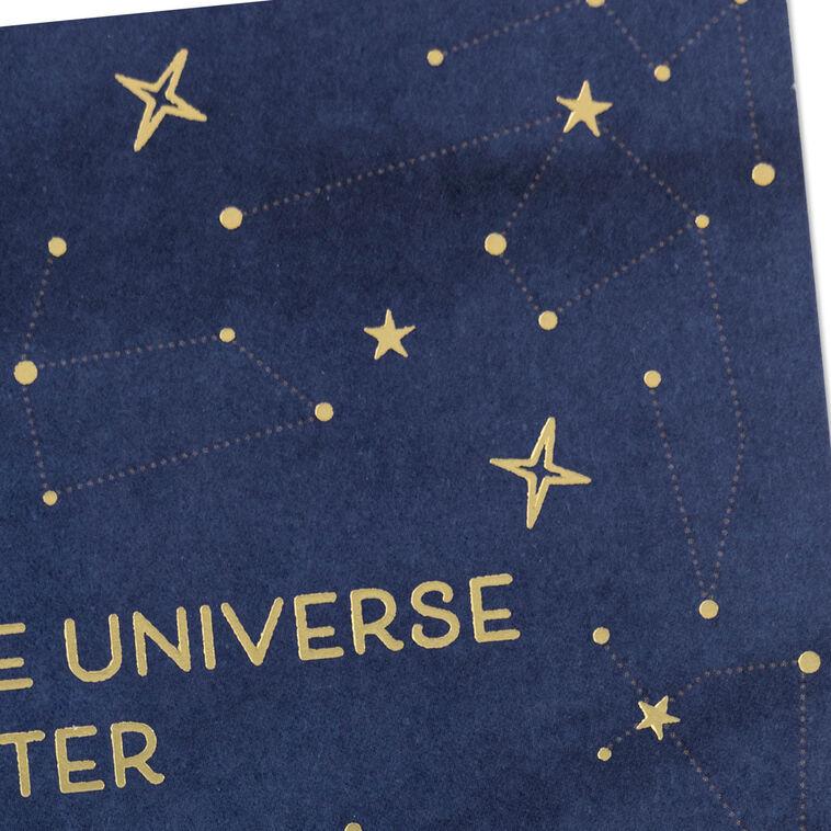 Hallmark Starry Blue You Make The Universe Brighter Blank Thank You Notes Pack Of 10