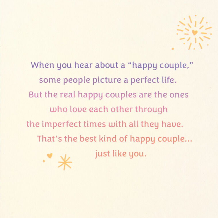 Hallmark Starry Roller Coaster Anniversary Card For Couple