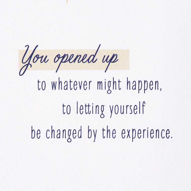Hallmark Starry Sky Inspiring Journey Congratulations Card