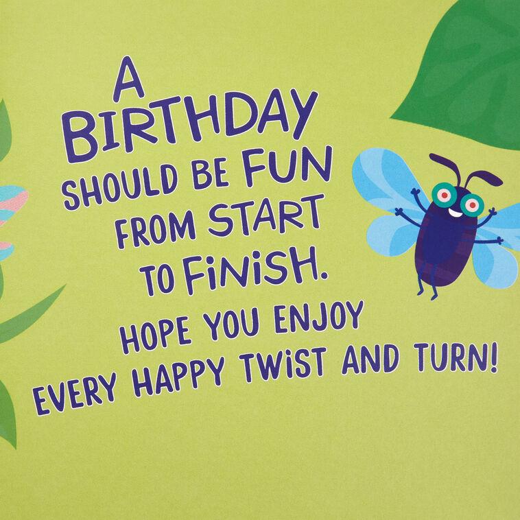 Hallmark Start To Finish Fun Birthday Card With Maze