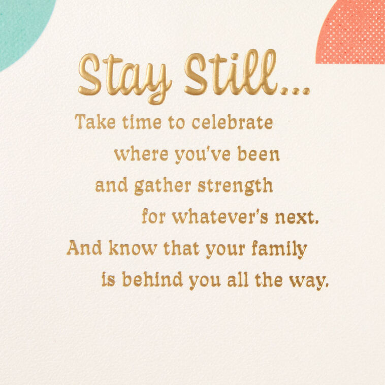 Hallmark Stay Open Focused And Positive Birthday Card For Daughter