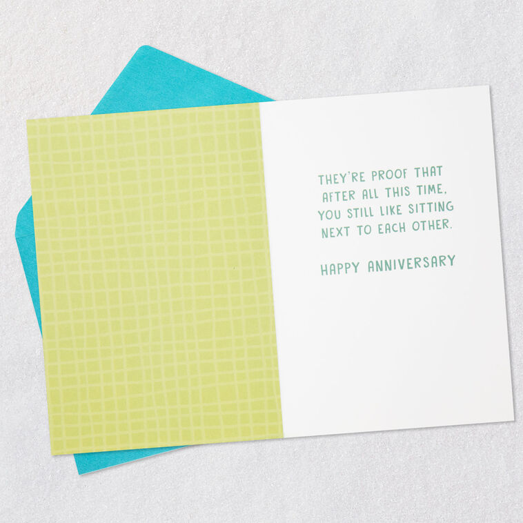 Hallmark Still Sitting Next To Each Other Funny Anniversary Card For Couple