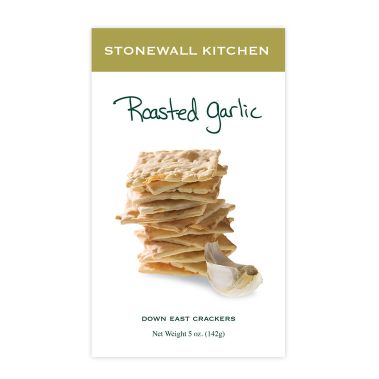 hallmark Stonewall Kitchen Roasted Garlic Crackers 5 oz