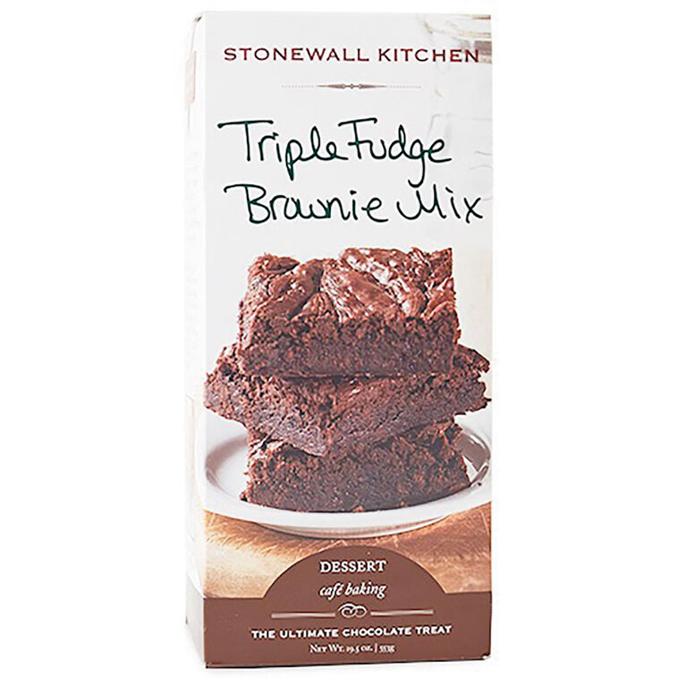 hallmark Stonewall Triple Fudge Brownie Mix 19.5 oz