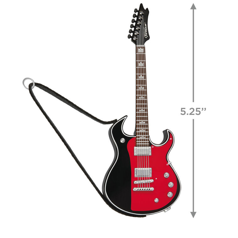 Hallmark Street Fighting Man Guitar Musical Ornament