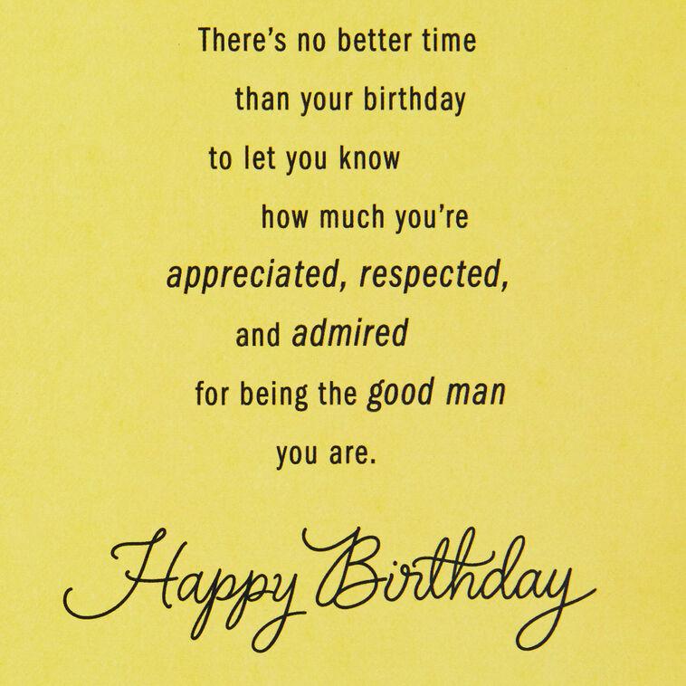 Hallmark Strong And Steady For Our Family Birthday Card For Him