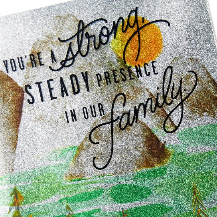 Hallmark Strong And Steady For Our Family Birthday Card For Him