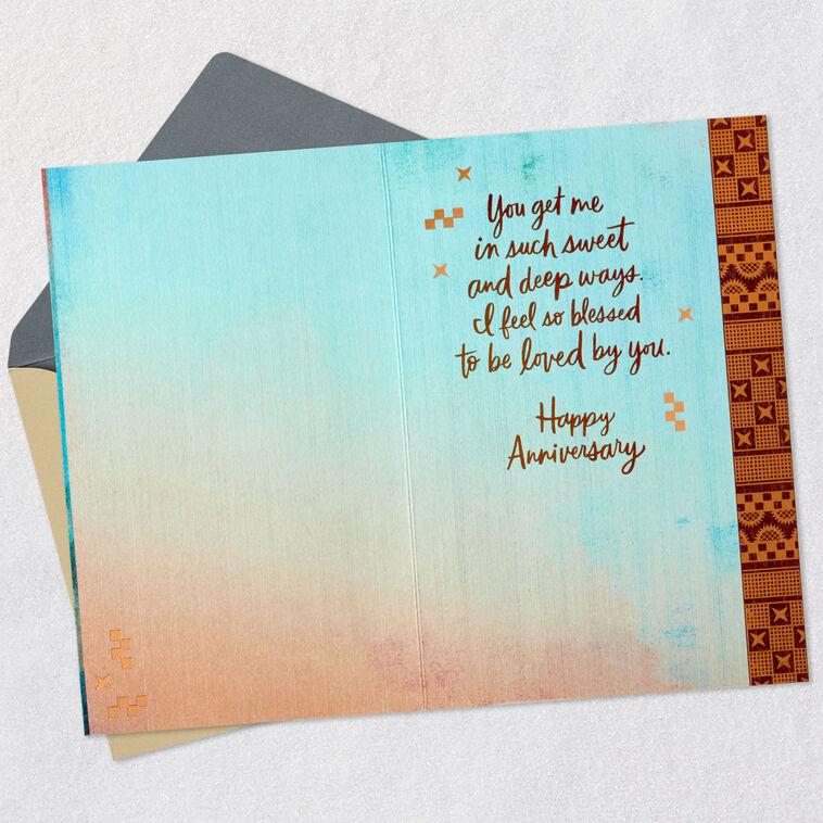 Hallmark Strong Gentle Confident Anniversary Card For Husband