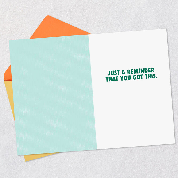 Hallmark Stronger Than Pickle Jar Lids Funny Support Card