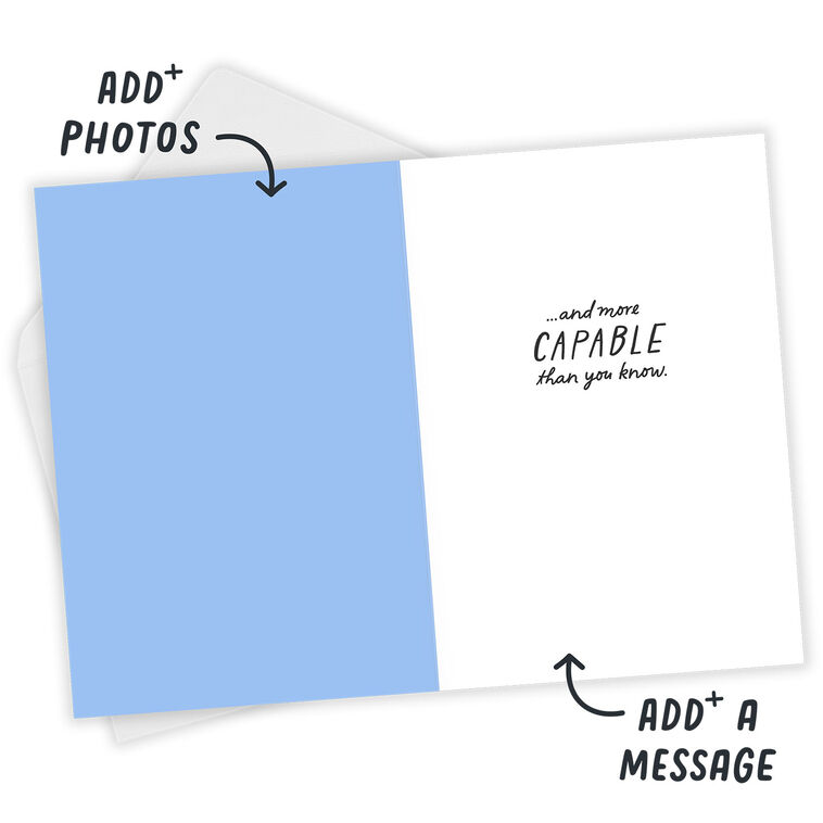 Hallmark Stronger Than You Think Custom Encouragement Card