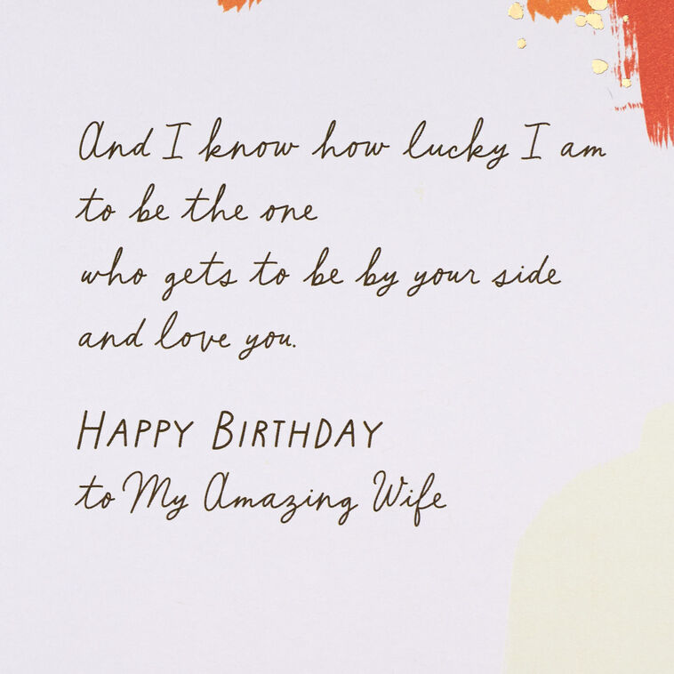Hallmark Stunning In Every Way Birthday Card For Wife