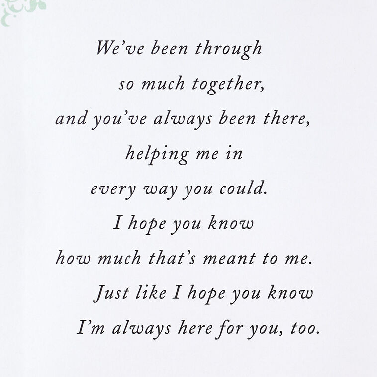 Hallmark Such An Important Part Of My Life Birthday Card For Mom