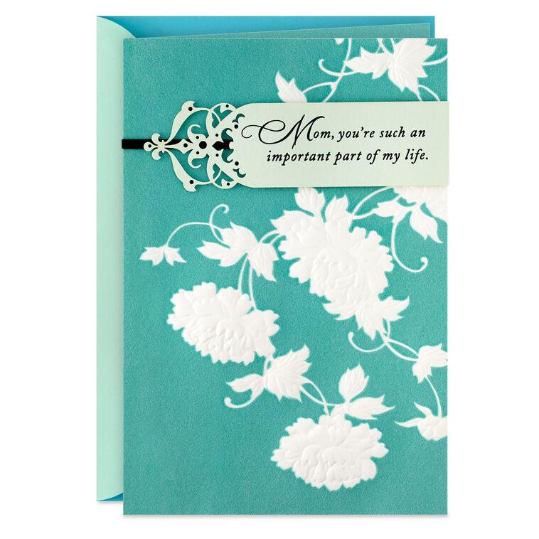 hallmark Such an Important Part of My Life Birthday Card for Mom