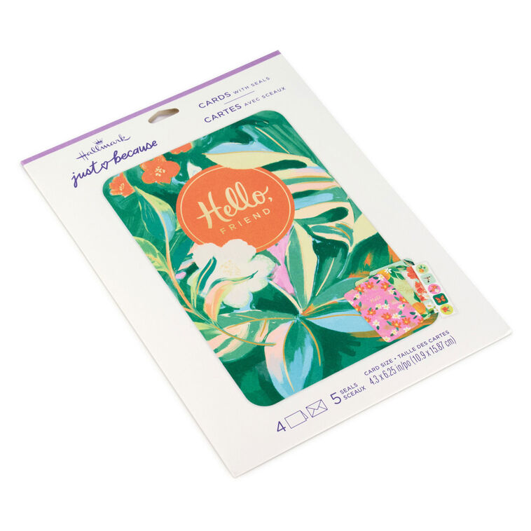 Hallmark Sumptuous Florals Assorted Multi-Occasion Cards Pack Of 4
