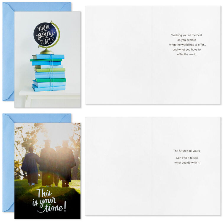 Hallmark Sunlit Celebrations Graduation Cards Assortment Pack Of 16